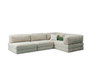 Atelier Del Sofa Kanyon - Sofá-Cama Esquinero Crema
